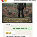 Caption: Hasil chat WhatsApp redaksi 