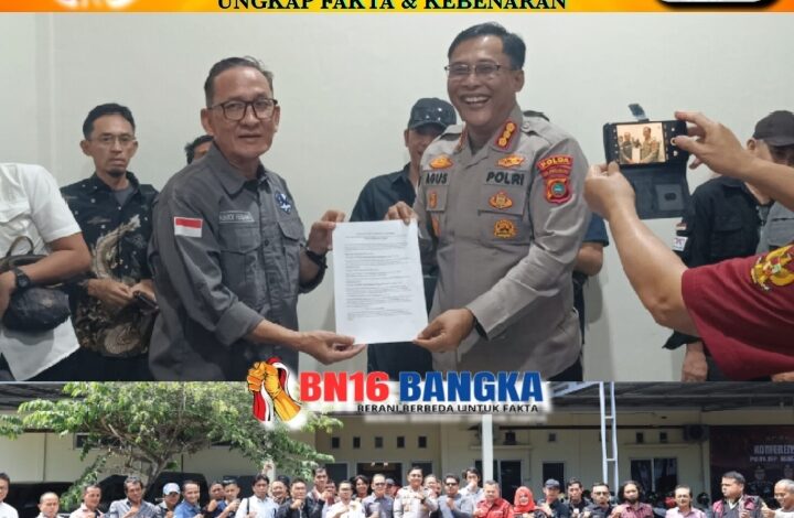 Polda Babel Gelar Audiensi dengan Insan Pers, Kabid Humas: Kami Membuka Diri untuk Motivasi Perbaikan Polri