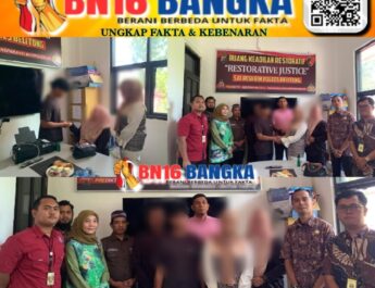 Terancam UU ITE, Sinergitas Bapas dan Aparat Penegak Hukum Wujudkan Diversi ABH Berakhir Damai di Belitung