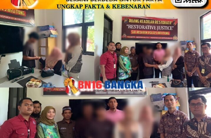 Terancam UU ITE, Sinergitas Bapas dan Aparat Penegak Hukum Wujudkan Diversi ABH Berakhir Damai di Belitung