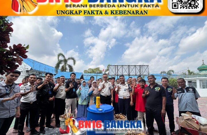 Wujudkan Lapas Ramah Lingkungan, Warga Binaan Lapas Pekanbaru Dilatih Olah Sampah Jadi Pupuk Organik