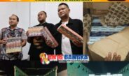 Polres Belitung Bersama Bea Cukai Tanjungpandan Berhasil Amankan 1 Truck Berisi Ratusan Dus Rokok Ilegal