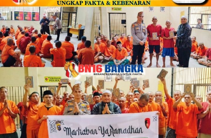 Sentuhan Rohani di Balik Jeruji, Sattahti Polres Kampar Gelar Silaturahmi dan Tausiyah Sambut Ramadhan