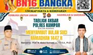 Polres Kampar Siapkan Diri Sambut Berkah Ramadhan, Tabligh Akbar Bersama Ustadz Abdul Somad Terbuka untuk Umum