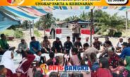 Polsek Sinaboi Gelar Pelepasan BKO Brimob dan BKO Polda Riau, Jembatan Kampung Aman Selesai Dibangun