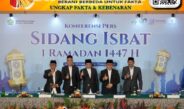 Pemerintah Tetapkan 1 Ramadan 1447 H/2026 M pada Hari Kamis 19 Februari 2026
