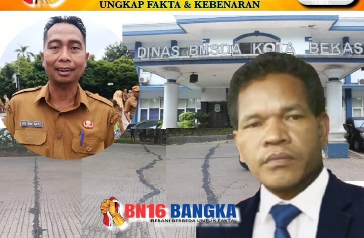 DBMSDA Kota Bekasi Anggarkan Ratusan Milyar Pertahun untuk Pekerjaan Konstruksi, Ketum PKAP-RI: Minta KPK Periksa Kadis DBMSDA