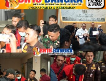 Kejati Sumsel Tangkap 2 Orang Oknum Anggota DPRD Muara Enim, Dugaan Gratifikasi Rp1,6 Miliar Pengembangan Jaringan Irigasi Ataran Air Lemutu