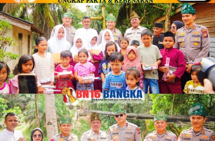 Kapolda Riau Tinjau Pembangunan Jembatan Gantung di Kuansing