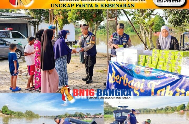 Program JALUR Polda Riau Laksanakan Bakti Sosial dan Pelayanan Kesehatan untuk Nelayan Sungai Siak