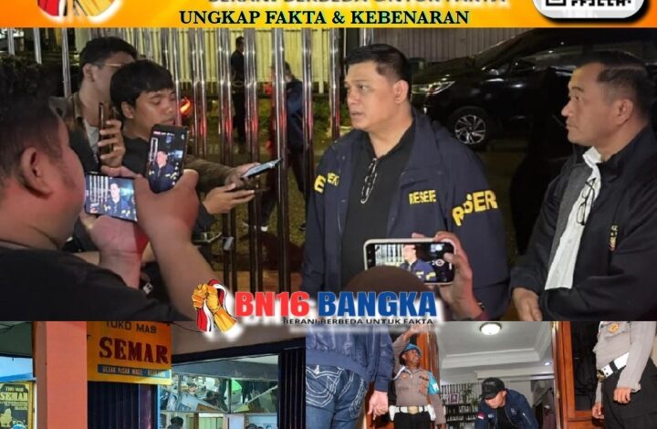 Dittipideksus Bareskrim Polri Geledah Toko Emas Semar, Sita Emas Batangan Terkait TPPU Rp25,8 Triliun