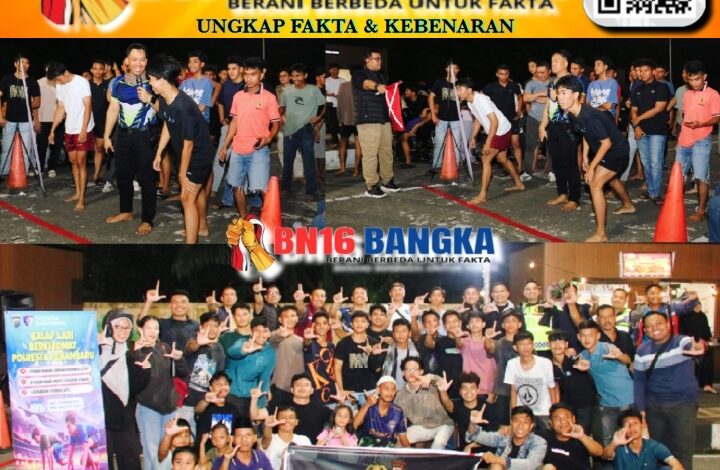 Polresta Pekanbaru Gelar Balap Lari Berkhidmat di Bukit Raya, Ajak Generasi Muda Isi Ramadhan dengan Kegiatan Positif