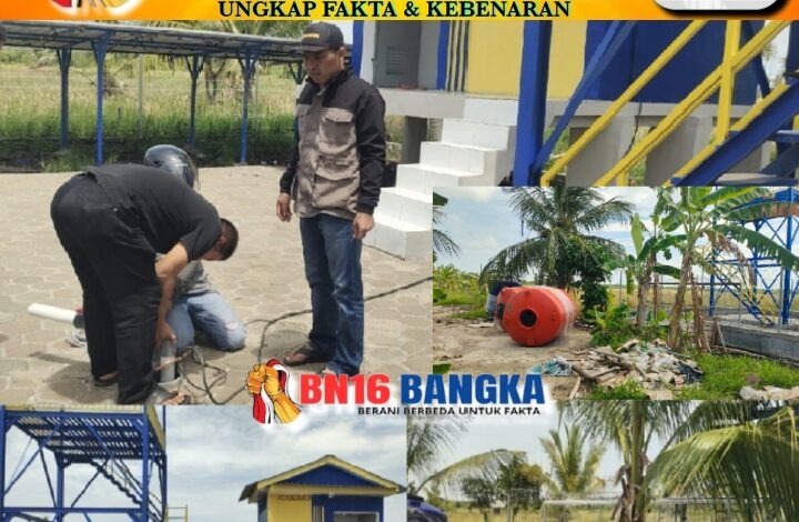 Mafia Proyek Jaringan Irigasi Air Tanah Meranti: Subkontraktor Bongkar Material, Vendor Mangkir Bayar