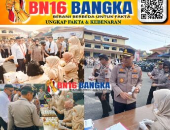 Dukung Program Nasional Pemberantasan Narkoba, Polresta Pekanbaru Laksanakan Tes Urine Terhadap 101 Personel