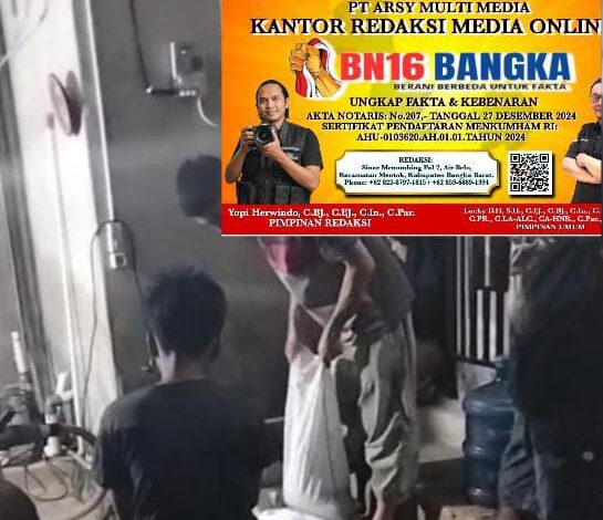 Praktik Penampungan Timah Ilegal di Tempilang Kian Berani, Nama Agus Mencuat ke Publik