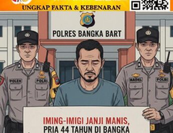 Iming-imingi Janji Manis, Pria 44 Tahun di Bangka Barat Diringkus Polisi Usai Cabuli Remaja