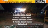 BN16BANGKA Desak Aparat Tindak Tegas Praktik Hiburan Malam di Pantai Baru Selama Bulan Suci