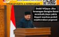 Deddi Wijaya : Jika keuangan Bangka Barat telah membaik, saya yakin Bupati Markus peduli kesejahteraan pegawai