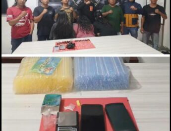 Polsek Mentok Bongkar Jaringan Narkoba Lintas Generasi, Empat Tersangka Termasuk Pelajar Diamankan