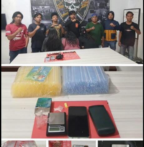 Polsek Mentok Bongkar Jaringan Narkoba Lintas Generasi, Empat Tersangka Termasuk Pelajar Diamankan