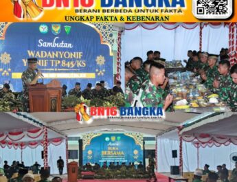 Jajaran Kodam II/Sriwijaya Buka Puasa Bersama dengan Personel Mayonif TP 845/KS, Tingkatkan Rasa Kebersamaan serta Kebahagiaan di Bulan Ramadhan