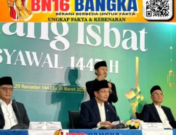 Hasil Sidang Isbat, Pemerintah RI Tetapkan 1 Syawal 1447 H Jatuh pada Hari Sabtu 21 Maret 2026