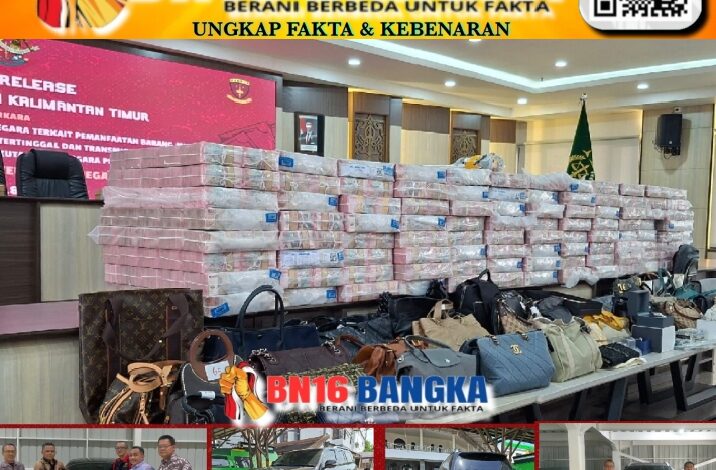 Kejati Kaltim Sita Rp214 Miliar dan Barang Berharga serta Mobil Mewah dari Kasus Tambang Ilegal PT JMB Milik Kementerian Transmigrasi