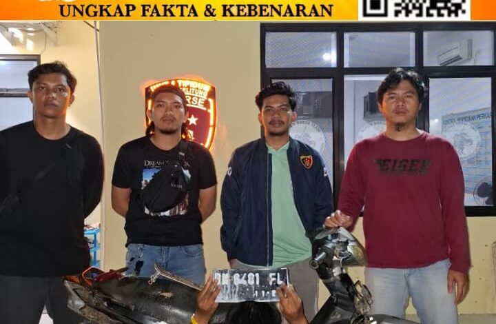 Pelaku Curanmor di Belitung berhasil dibekuk Satreskrim Polres Belitung