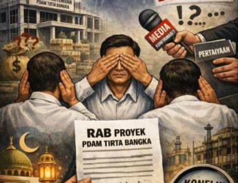 Konfirmasi Tak Dijawab, Pejabat Terkait Proyek PDAM Tirta Bangka Pilih Bungkam