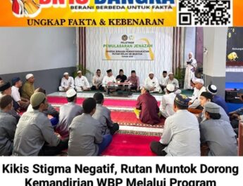 Plt Kepala Kantor Wilayah Direktorat Jenderal Pemasyarakatan Babel bersama Kepala Rutan Negara Muntok Hadiri Penutupan Pelatihan Pemulasaran Jenazah