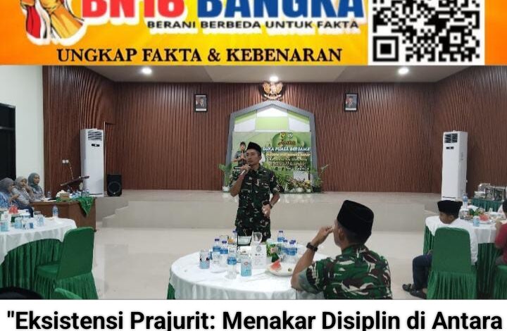 Jelang Cuti Lebaran, Dandim 0431/Bangka Barat Tekankan Keamanan Rumah dan Disiplin Personel