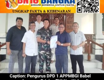 Didukung Danrem 045 Garuda Jaya, APPMBGI Babel Siap Kawal Program Makan Bergizi Gratis