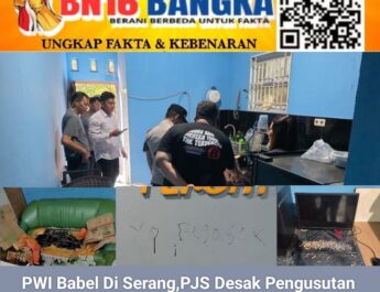 Intimidasi Terhadap Pers Kian Nyata, PJS Babel Minta Polisi Usut Hingga Dalang