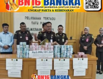 Kejari Bangka Selatan Berhasil Amankan Aset Kasus Tipikor Tata Kelola Timah dari Mitra Usaha