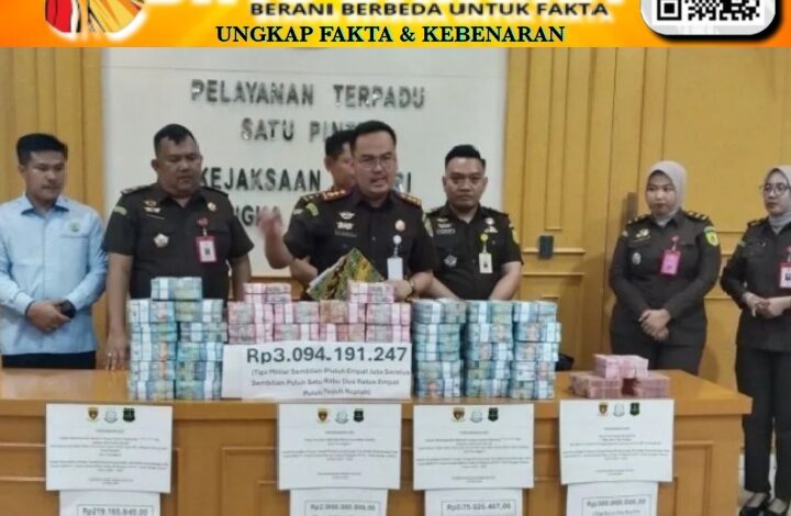 Kejari Bangka Selatan Berhasil Amankan Aset Kasus Tipikor Tata Kelola Timah dari Mitra Usaha
