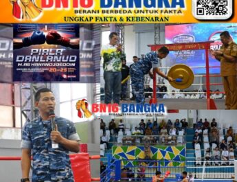 Danlanud H. AS Hanandjoeddin Buka Kejuaraan Tinju Amatir Piala Danlanud, Diikuti 62 Orang Peserta Baik Lokal dan Luar Kota