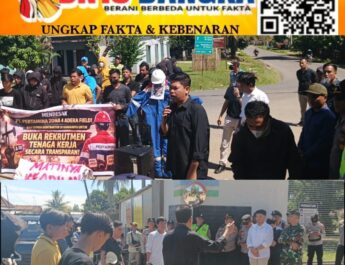 Masyarakat Lokal Hanya Jadi Penonton, Massa Desak Pertamina Adera Field Patuhi Aturan Keterbukaan Informasi Publik