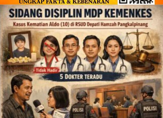 Kasus Aldo Kembali Disidangkan, Publik Soroti Dugaan Nebis in Idem