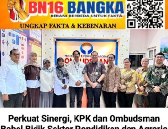 Ombudsman Babel–KPK Perkuat Sinergi, Maladministrasi Disebut Jadi Pintu Masuk Korupsi