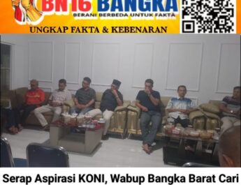 Perkuat Sinergi Jelang Porprov, Wabup Bangka Barat Serap Aspirasi KONI dan Puluhan Cabor