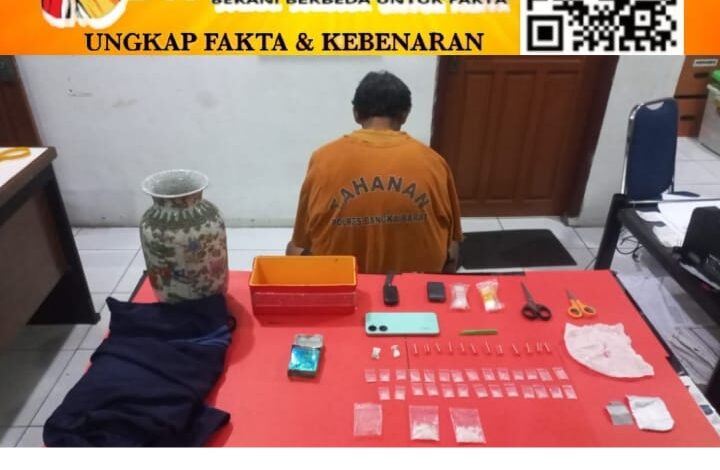 Tim Hantu Amankan Mantan PNS dalam Kasus Narkoba, Sita Sabu 17,47 Gram