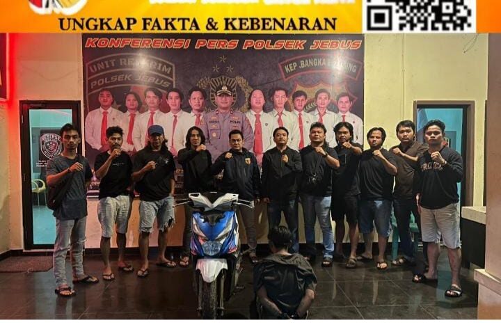 Pelarian Berakhir di Parit Tiga, Tim Gabungan Macan Putih Bekuk Pencuri Motor