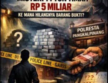 Barang Bukti Hilang dari Sorotan, Kasus Timah Pangkalpinang Kian Janggal