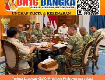 Presiden Prabowo Terima Laporan Pembangunan 300 Jembatan dan Renovasi Sekolah Terdampak Bencana dari KSAD