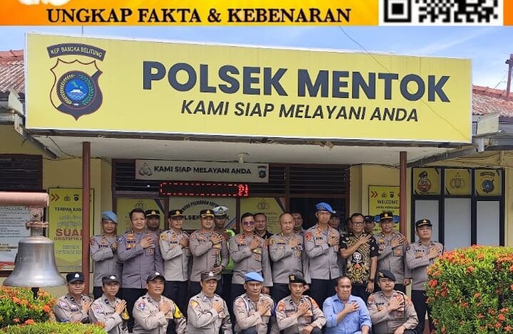 Wakapolda Babel Sidak Polsek Jajaran, Kapolres Bangka Barat Tekankan Pelayanan Tanpa Libur