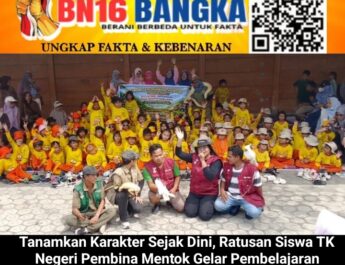 Edukasi Karakter di Alam Terbuka, Siswa TK Negeri Pembina Mentok Implementasikan Profil Pelajar Pancasila di BN Zoo