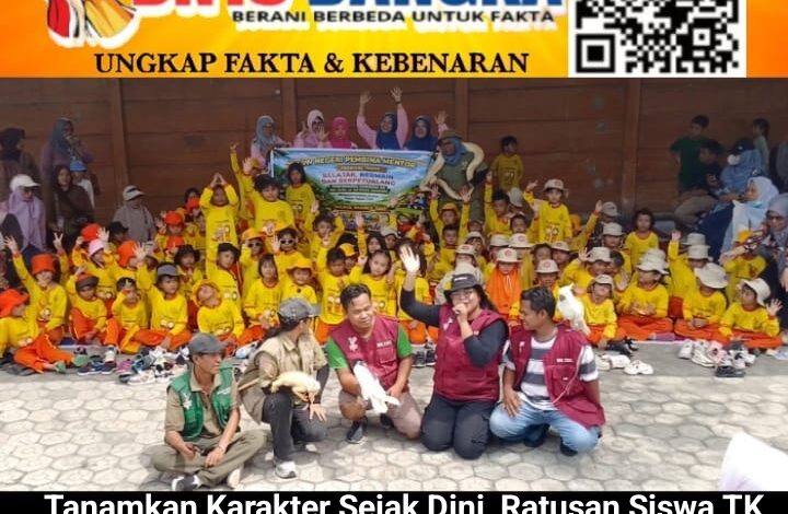Edukasi Karakter di Alam Terbuka, Siswa TK Negeri Pembina Mentok Implementasikan Profil Pelajar Pancasila di BN Zoo