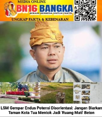 Wajah Baru atau Luka Baru? Mengawal Revitalisasi Kota Tua Mentok dari Disorientasi Sejarah