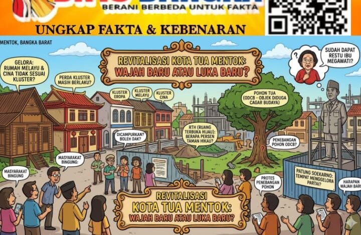 Merajut Wajah Mentok: Antara Bayang-Bayang Sejarah dan Ironi Batu Bata