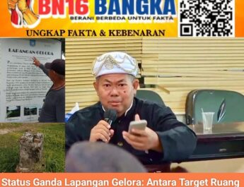 Revitalisasi Lapangan Gelora Mentok Antara Modernisasi dan Ancaman Pidana Cagar Budaya